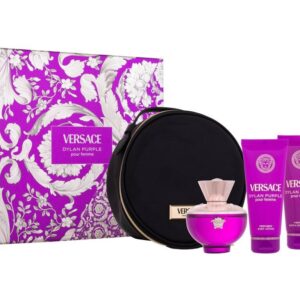 Versace Dylan Purple EDP poklon set /100ml x3 + neseser