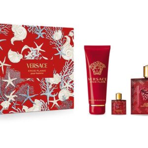 Versace Eros Flame EDT set / 100ml + 5ml + 150ml shower gel